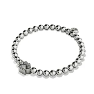 Paw | Silver | Crystal Pup Print