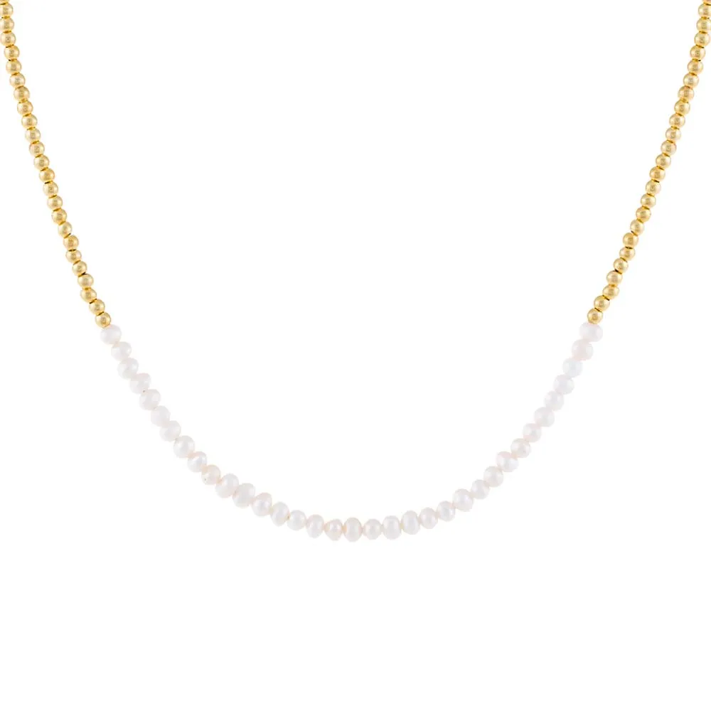 Pearl Beaded Necklace