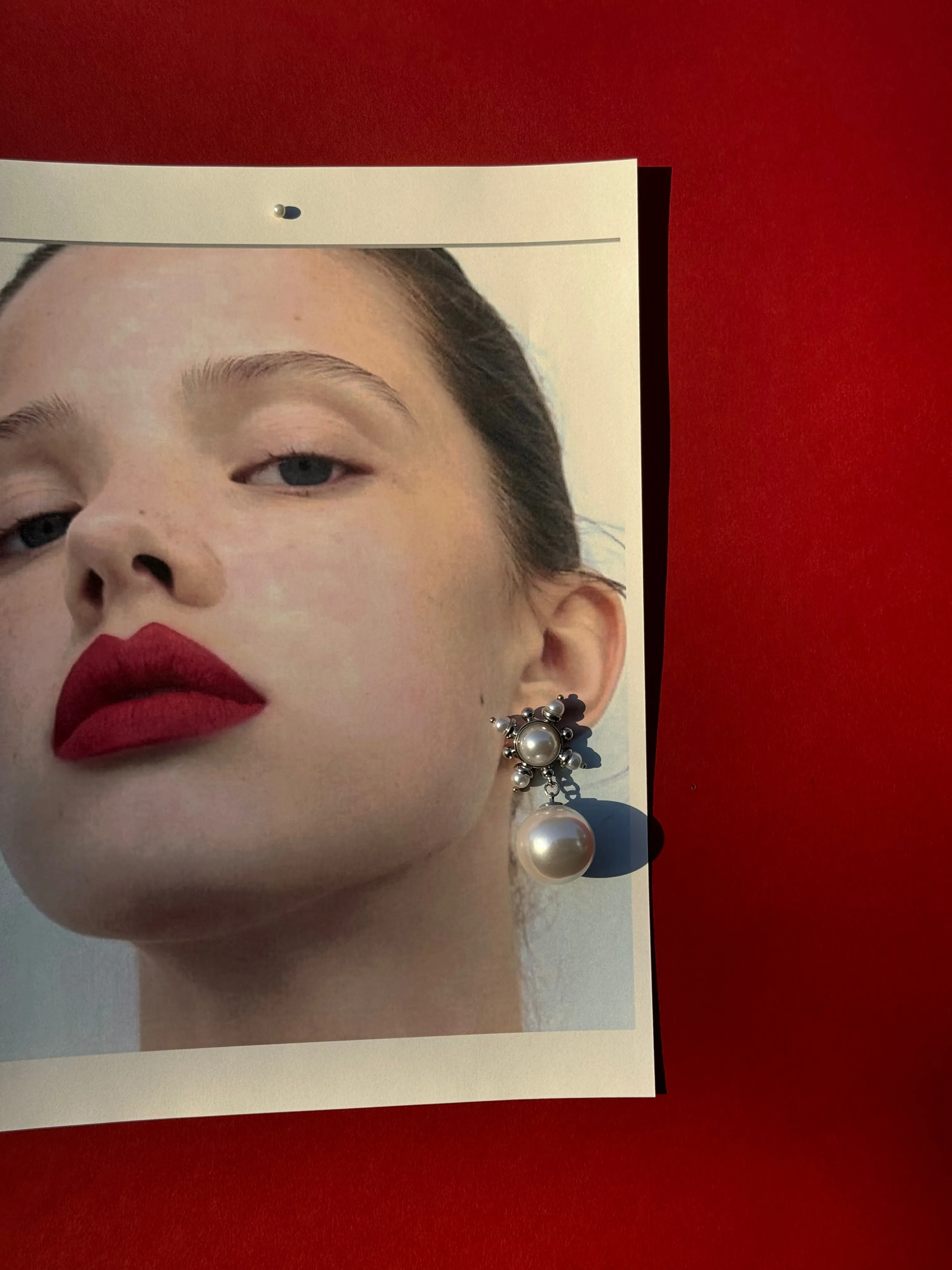 PEARL DROP EARRING