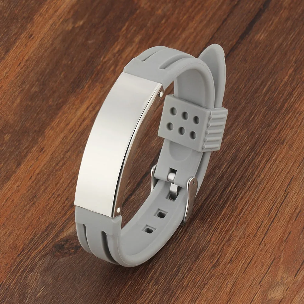 Personalized Custom ID Name Engrave Bracelet