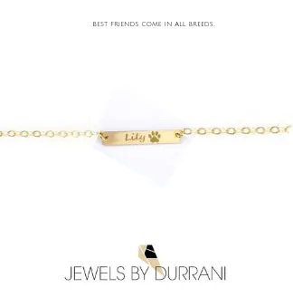 Pet Bracelet Paw Print
