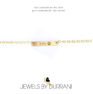 Pet Bracelet Paw Print