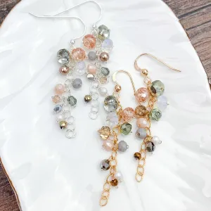 Playful Gems Drape Earrings