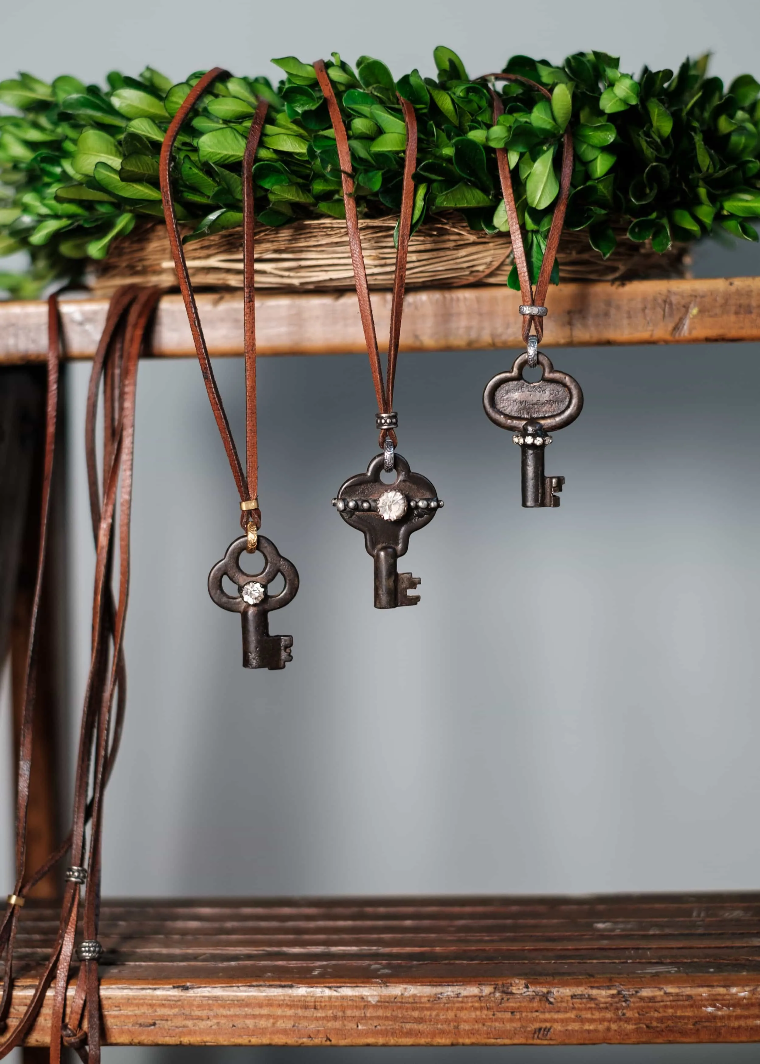 Precious Vintage Key Necklace