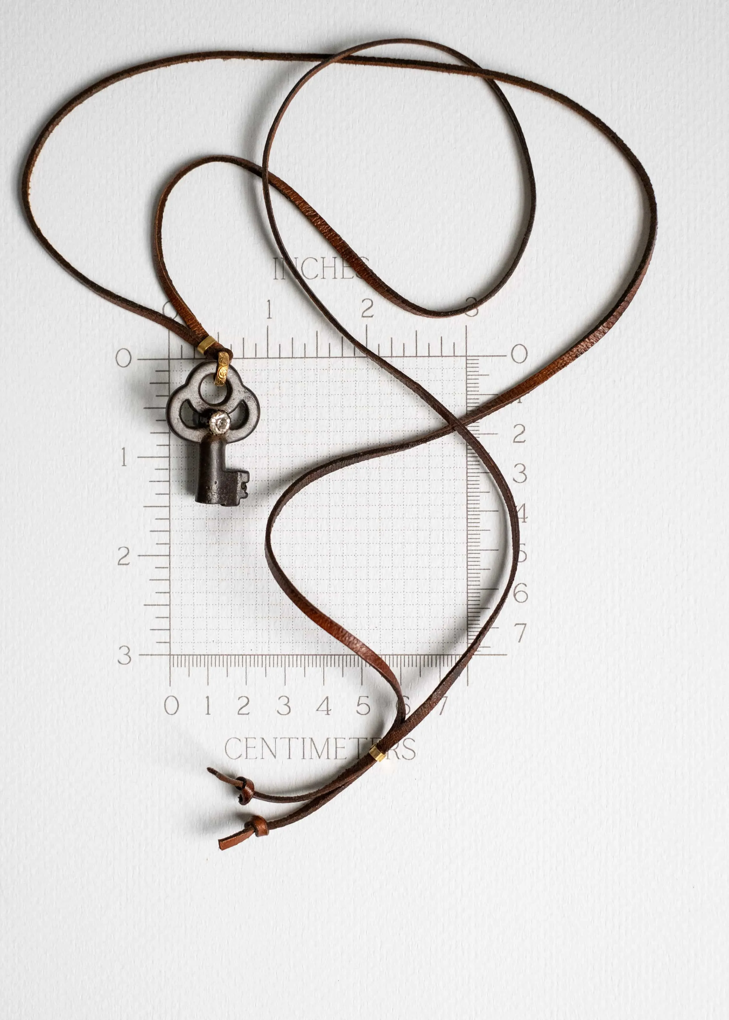 Precious Vintage Key Necklace