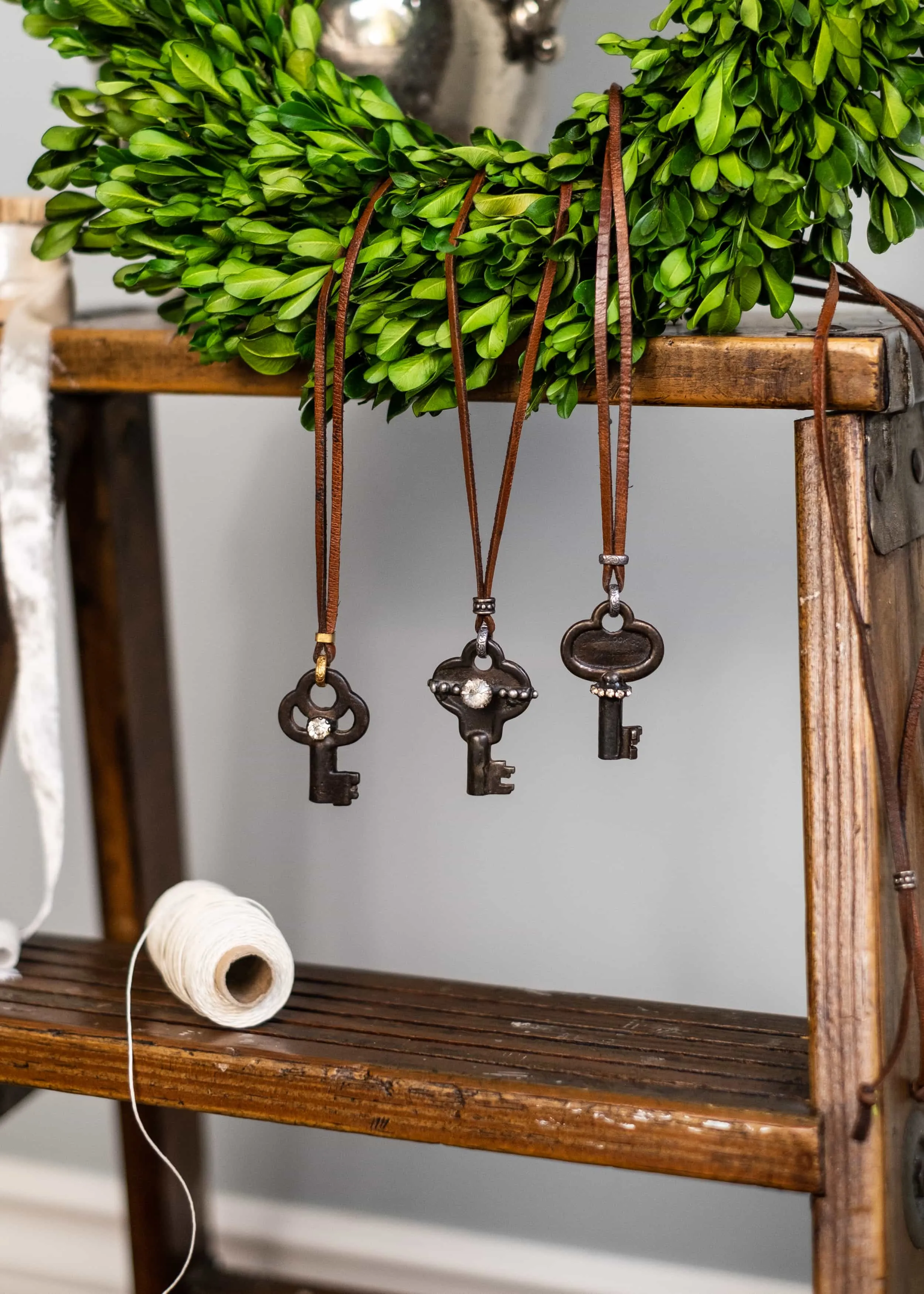 Precious Vintage Key Necklace