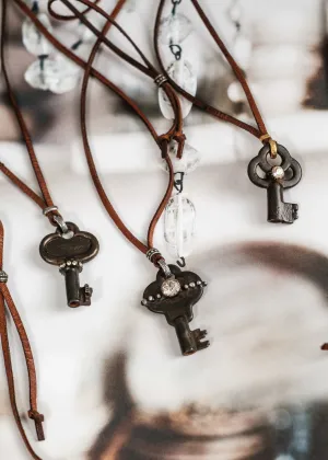 Precious Vintage Key Necklace
