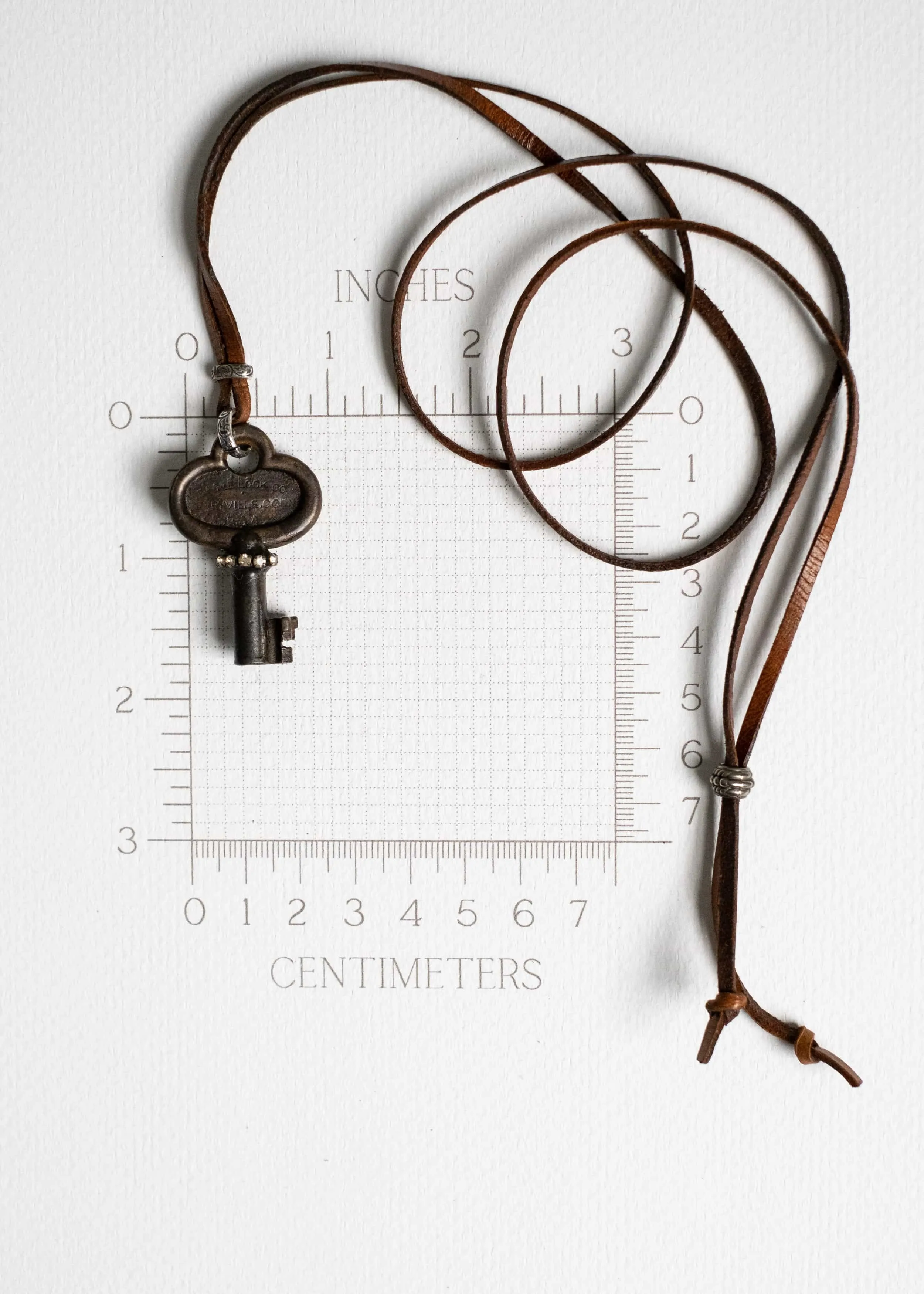 Precious Vintage Key Necklace