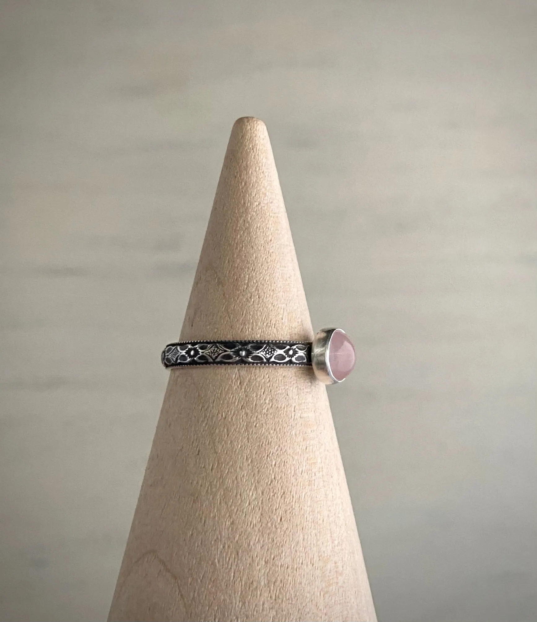 Pretty in Pink Stacker Rings