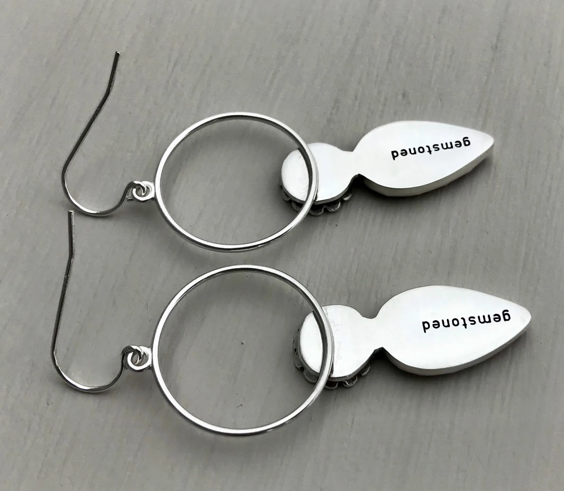 RESERVED: Spiny Oyster Flower Hoops