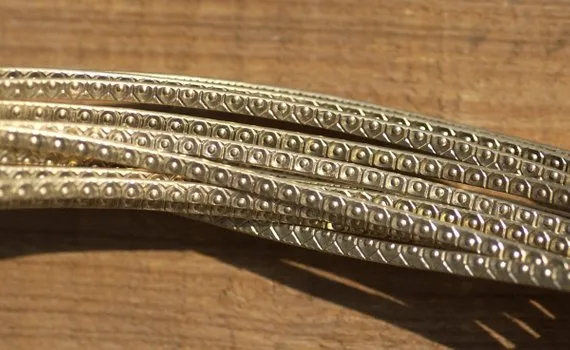 Ring Stock - Geometric Honeycomb - 3mm x 1mm