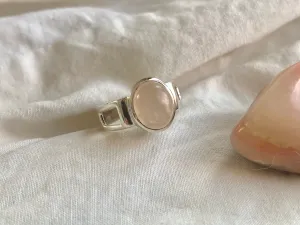 Rose Quartz Falco Ring
