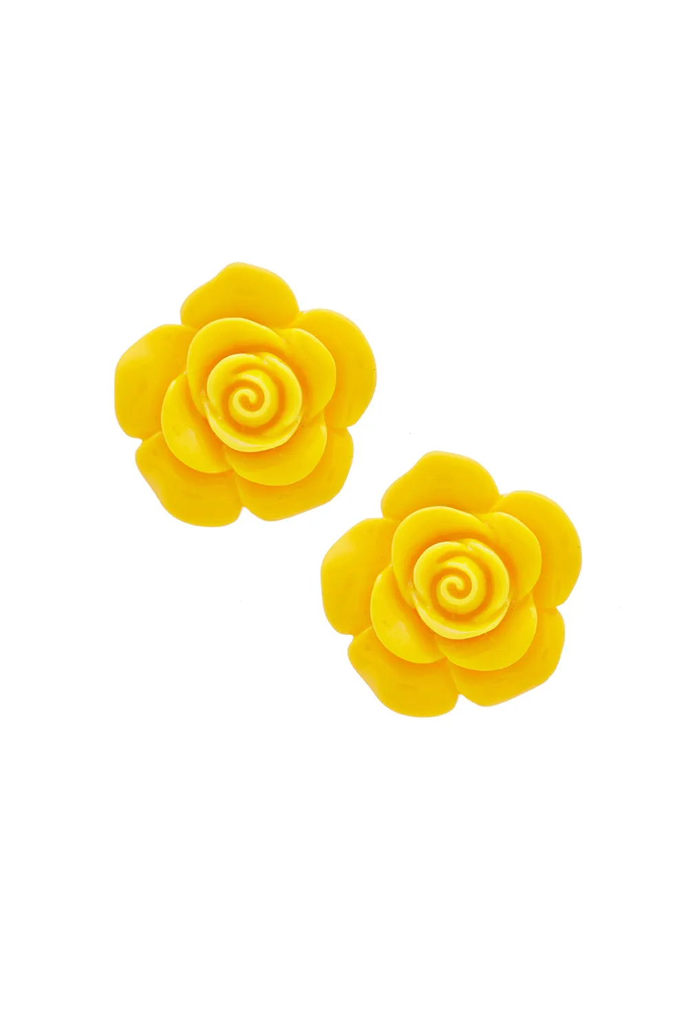 Rose Statement Earrings