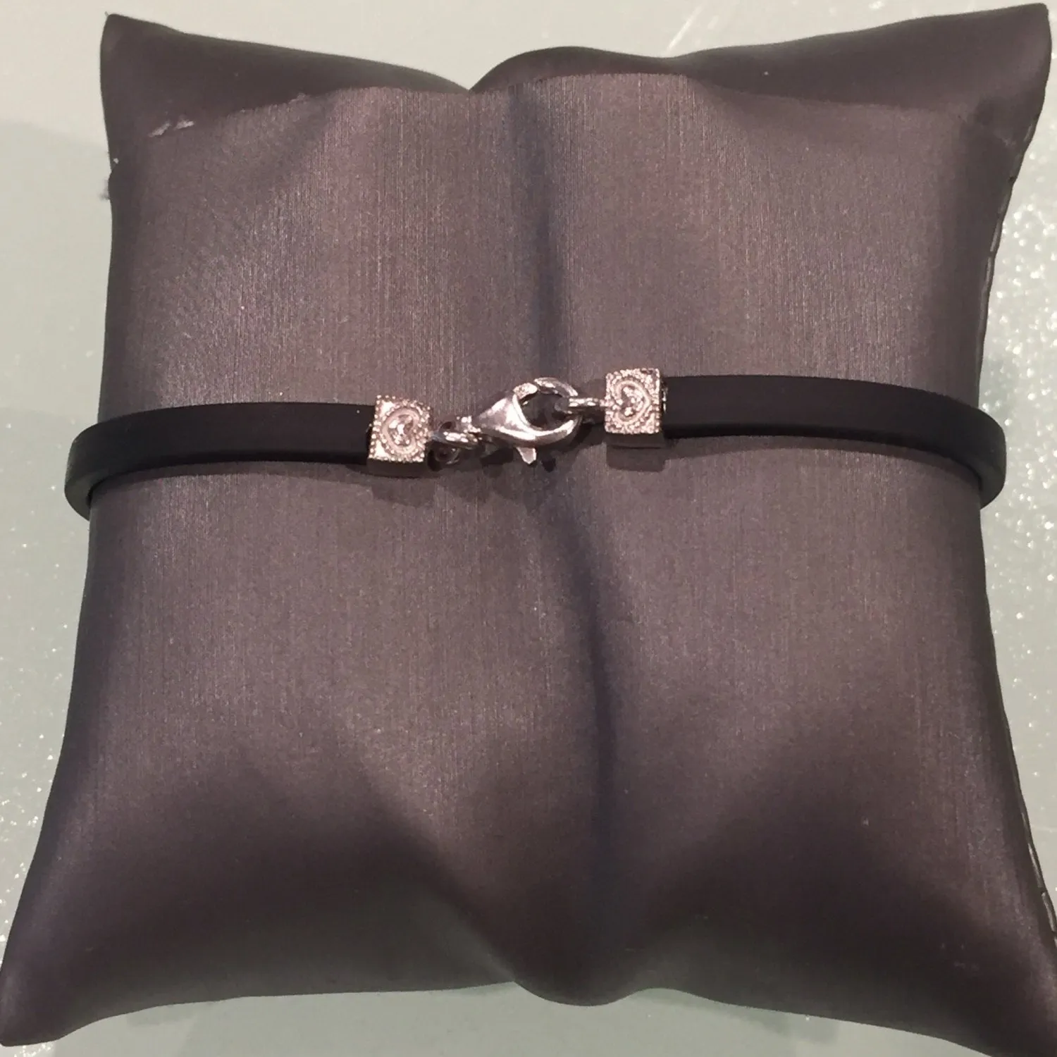 Round Leather Evil Eye Bracelet