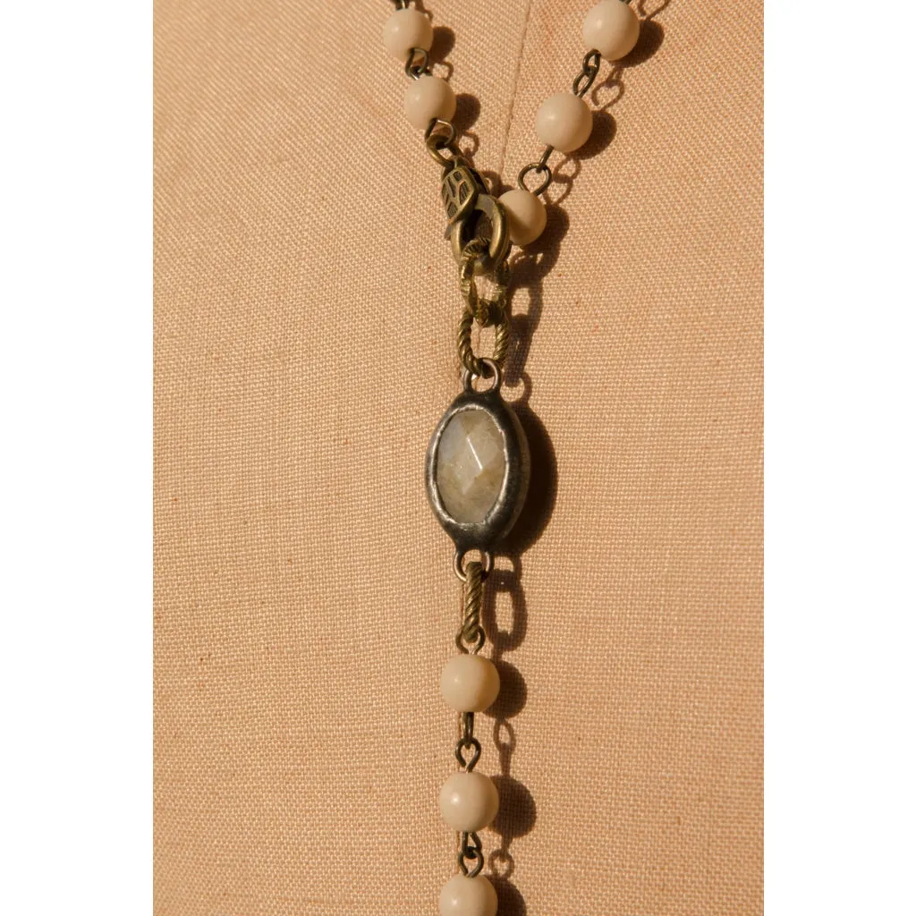 Rusty Cross Necklace