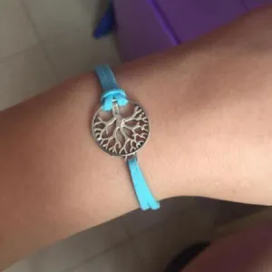 S 119 1 piece of life tree bracelet leather hand bracelet chain men and women bracelet Gothic punk bracelet 2017 friends and rel
