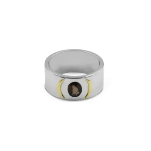 SAHAR CRESCENT RING IN STERLING SILVER