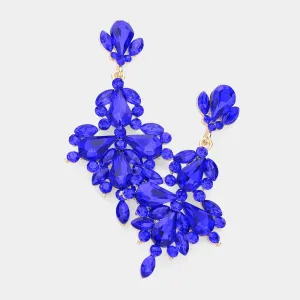 Sapphire Crystal Chandelier Earrings | 337013