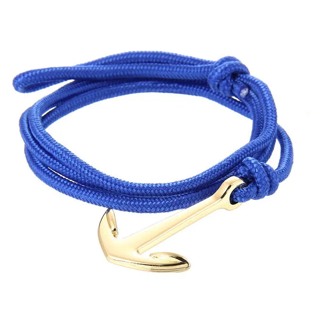 Silver Bracelet Multilayer  Leather High Quality