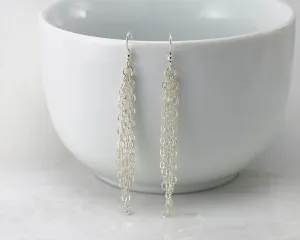 Silver Chandelier Earrings