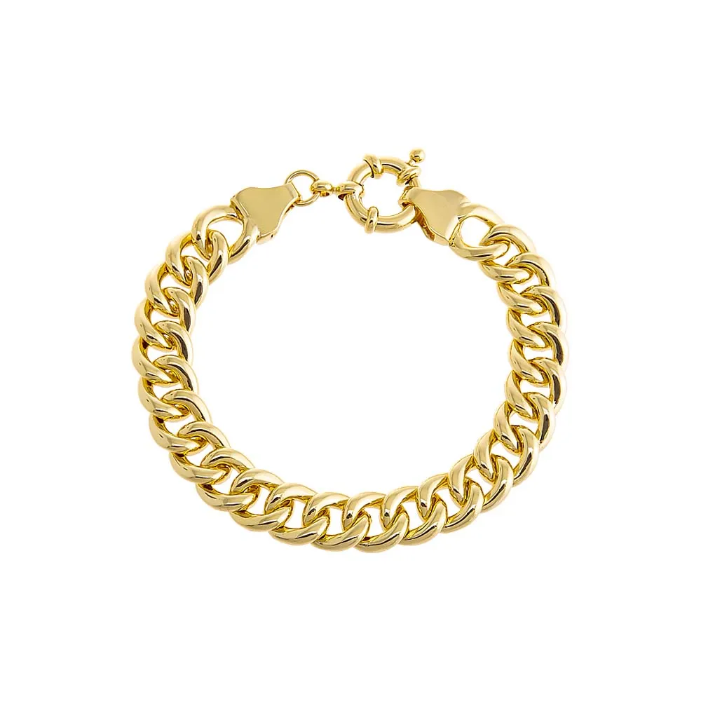 Solid Cuban Toggle Bracelet