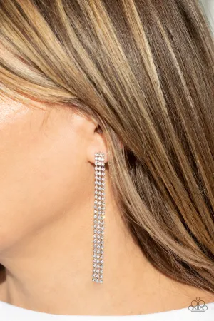 Stellar Starlight - White Post Earrings