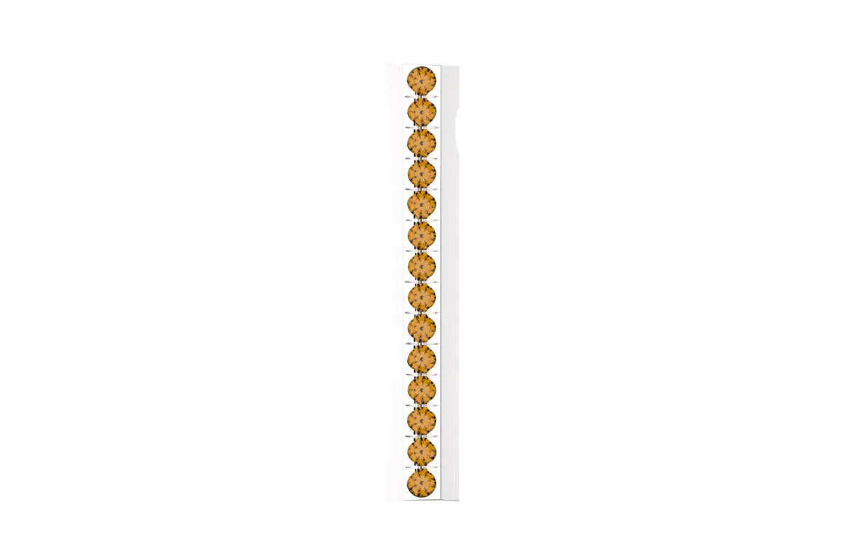 STONE BAR - Silver Birthstone Pavé - Pendant