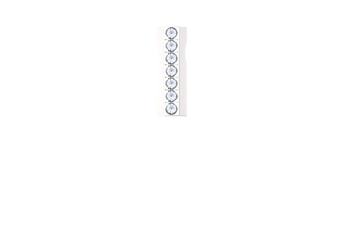 STONE BAR - Silver Birthstone Pavé - Pendant