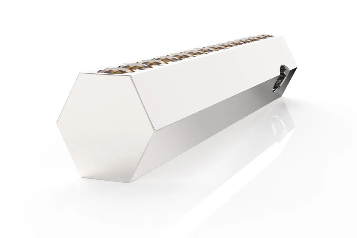 STONE BAR - Silver Birthstone Pavé - Pendant