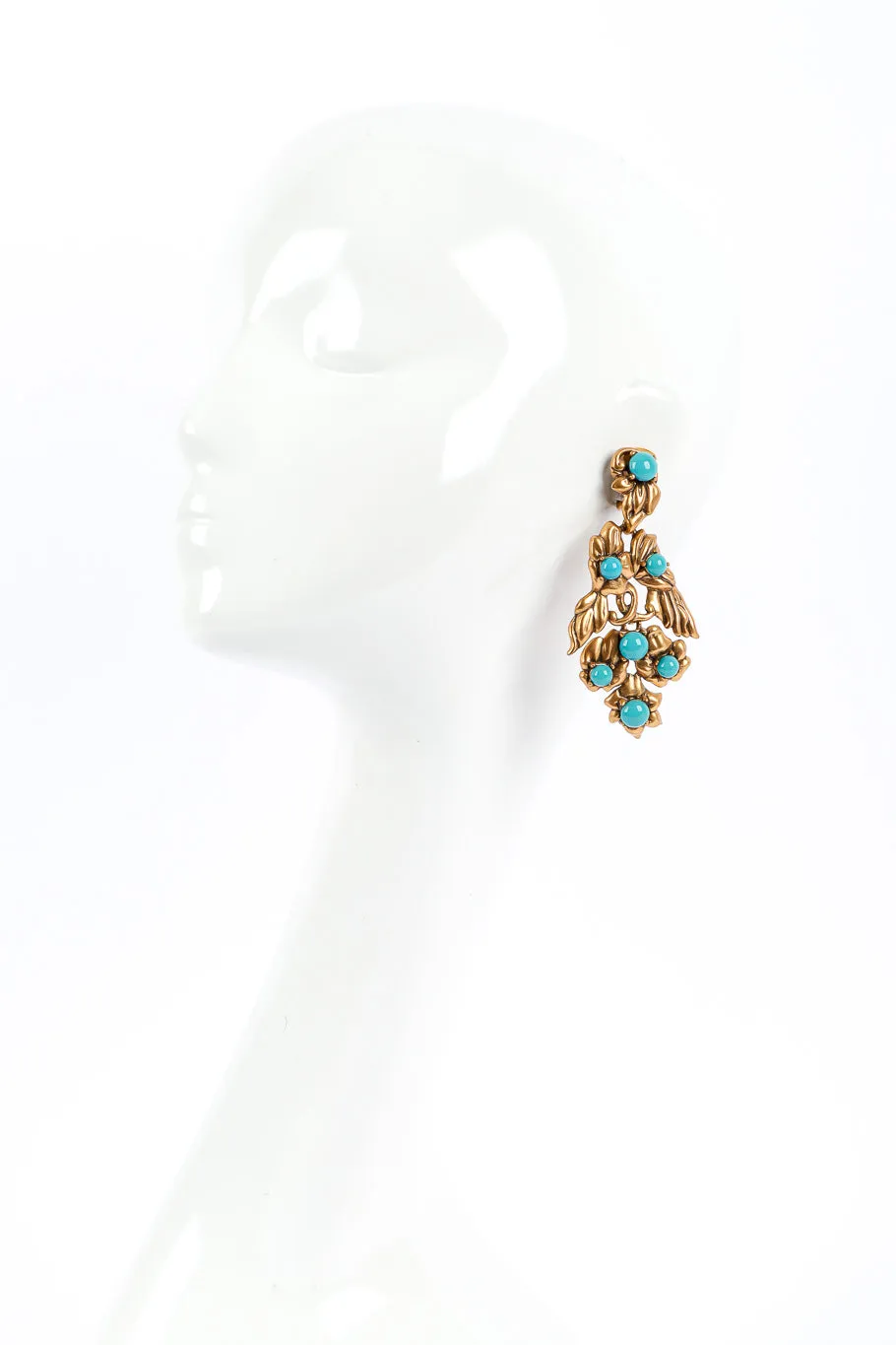 Stone Chandelier Wing Earrings
