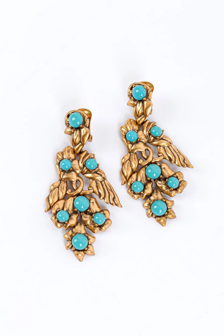 Stone Chandelier Wing Earrings