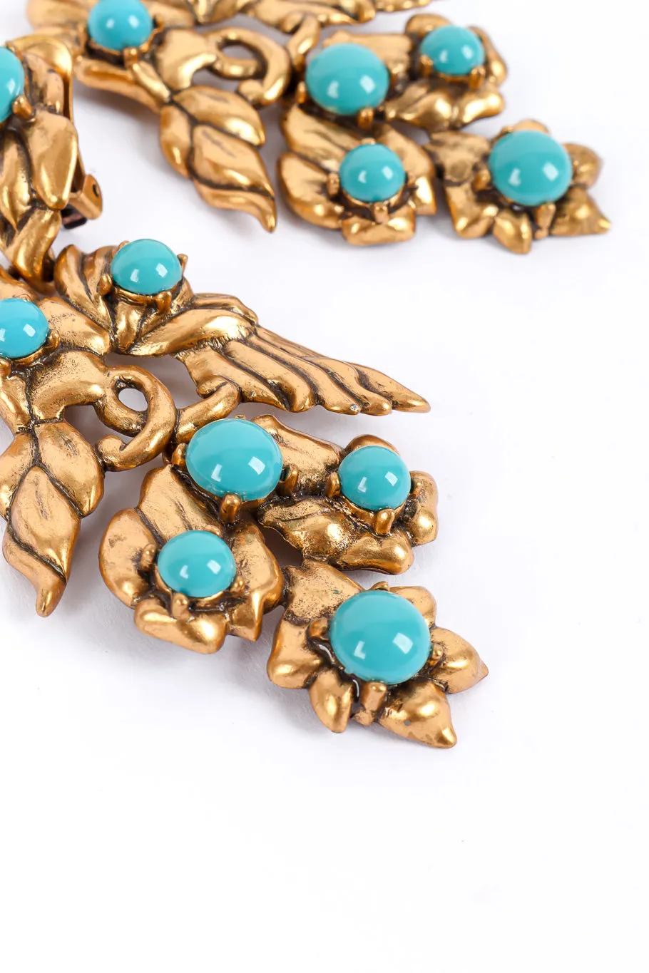 Stone Chandelier Wing Earrings