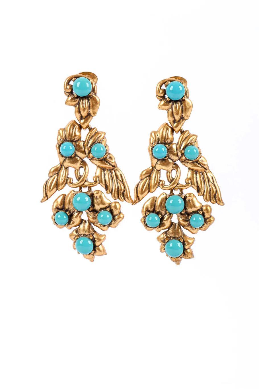 Stone Chandelier Wing Earrings