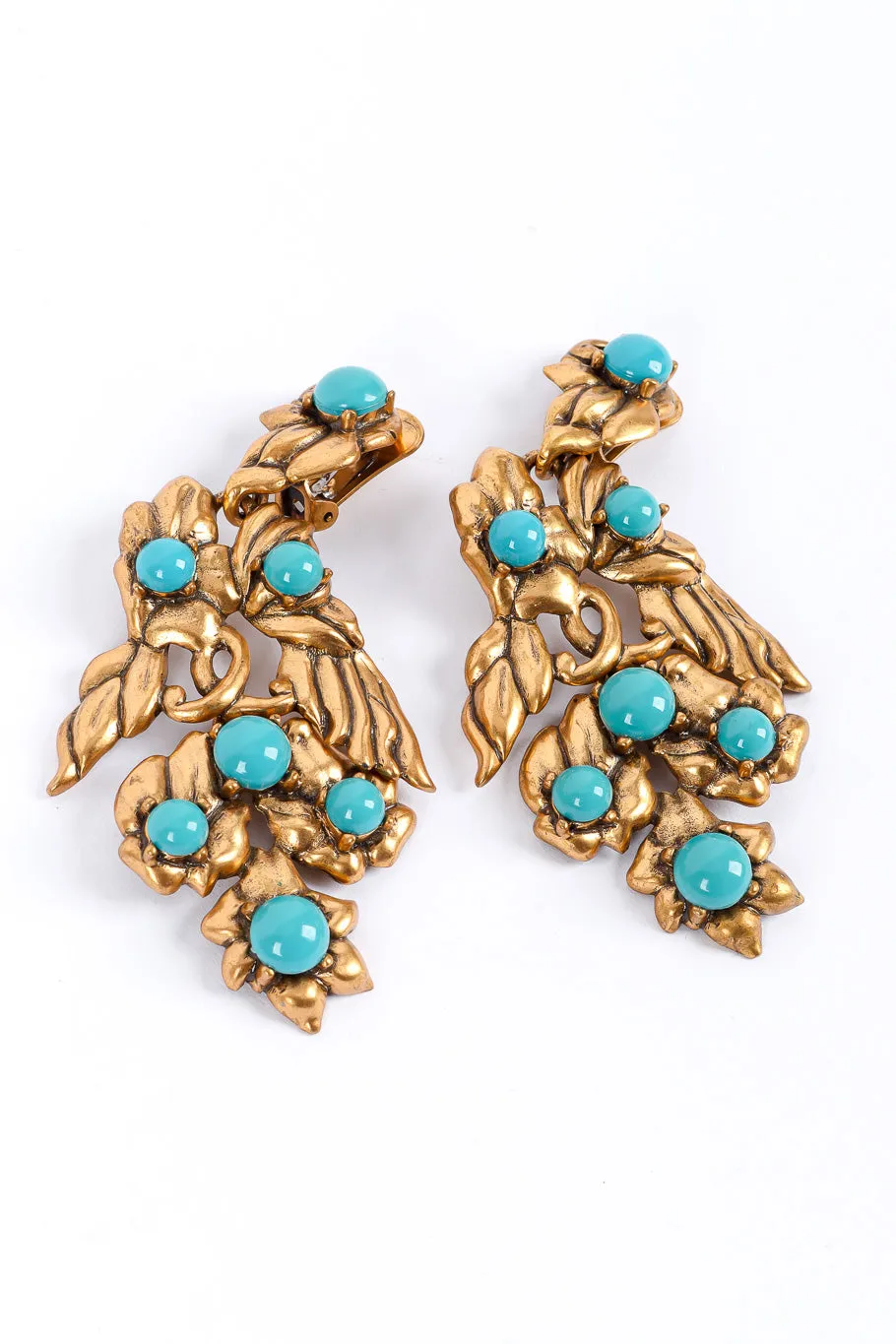 Stone Chandelier Wing Earrings