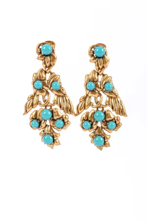 Stone Chandelier Wing Earrings