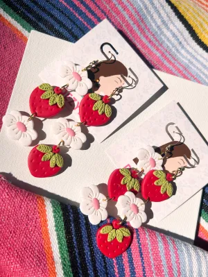 Strawberries and Flowers