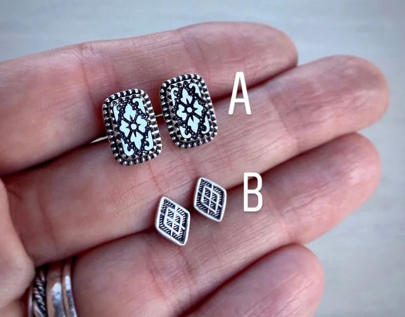 Stud Earrings