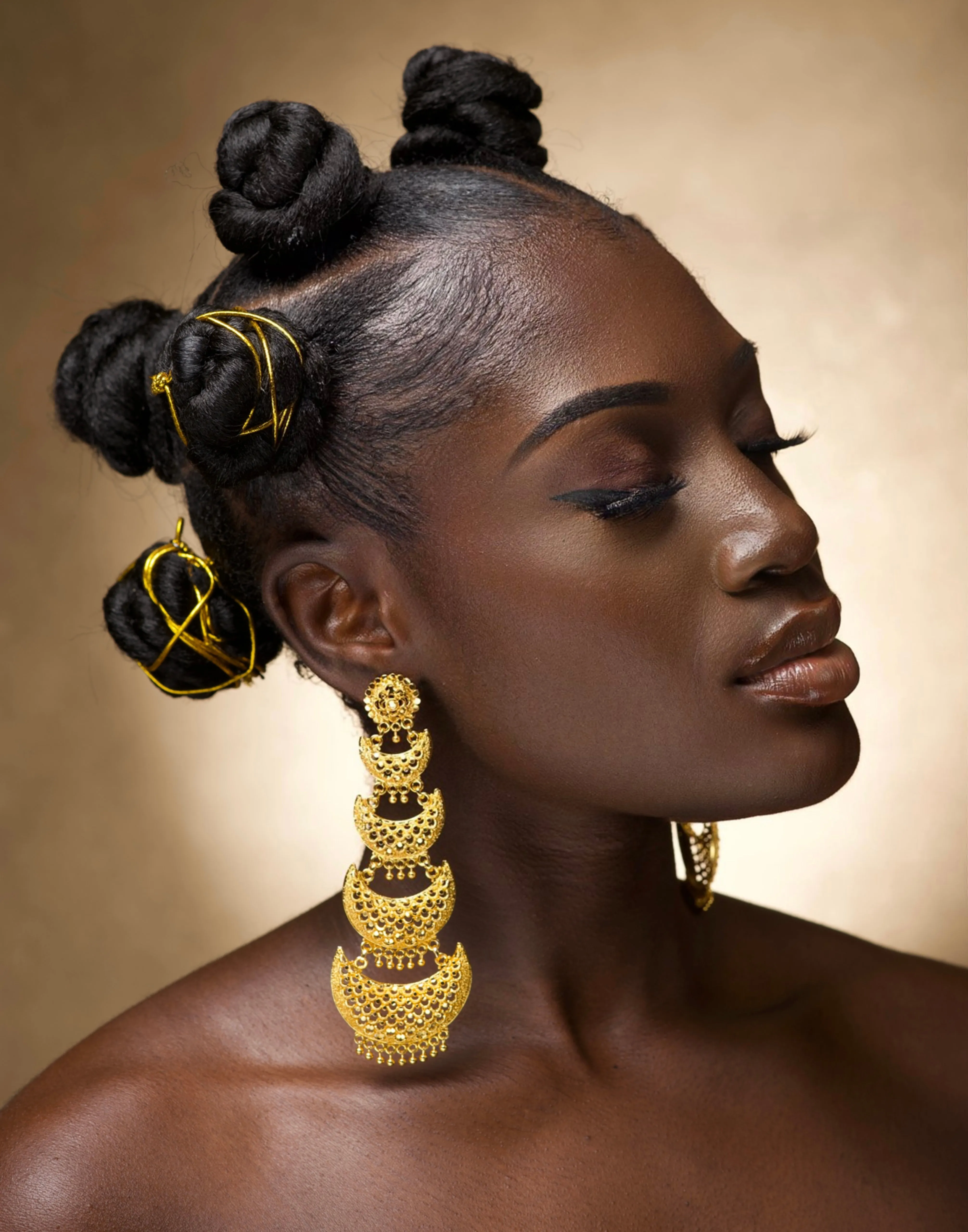SUMIYAH  STATEMENT EARRINGS