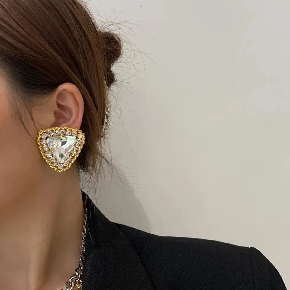 TAMIA OVERSIZED STUD EARRINGS