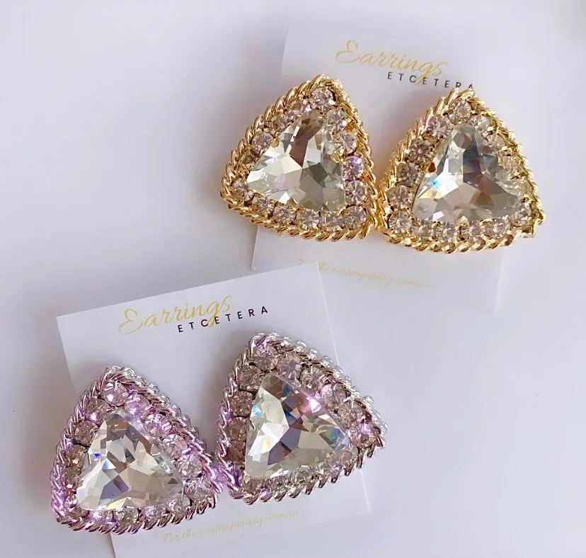 TAMIA OVERSIZED STUD EARRINGS