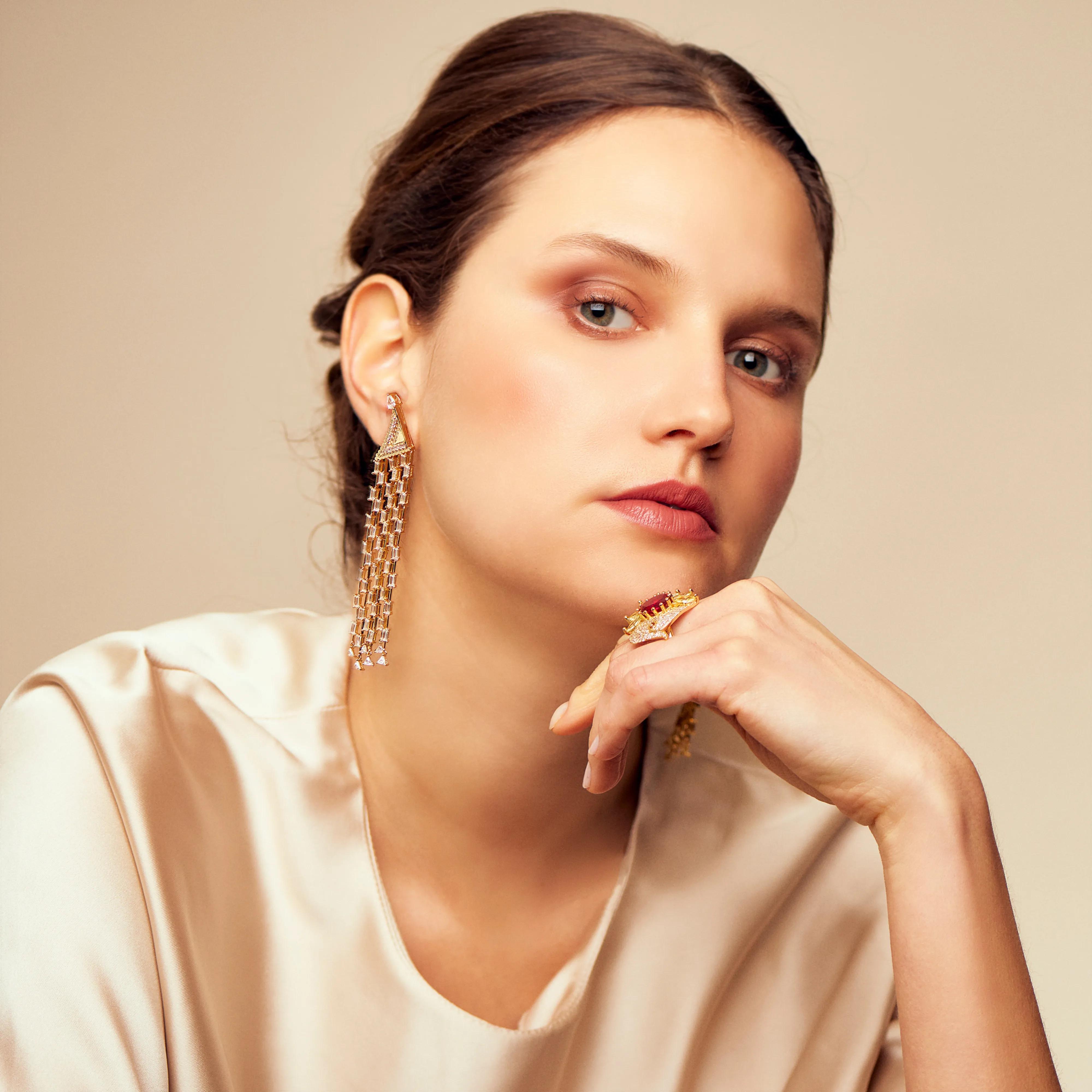 Temple Earrings