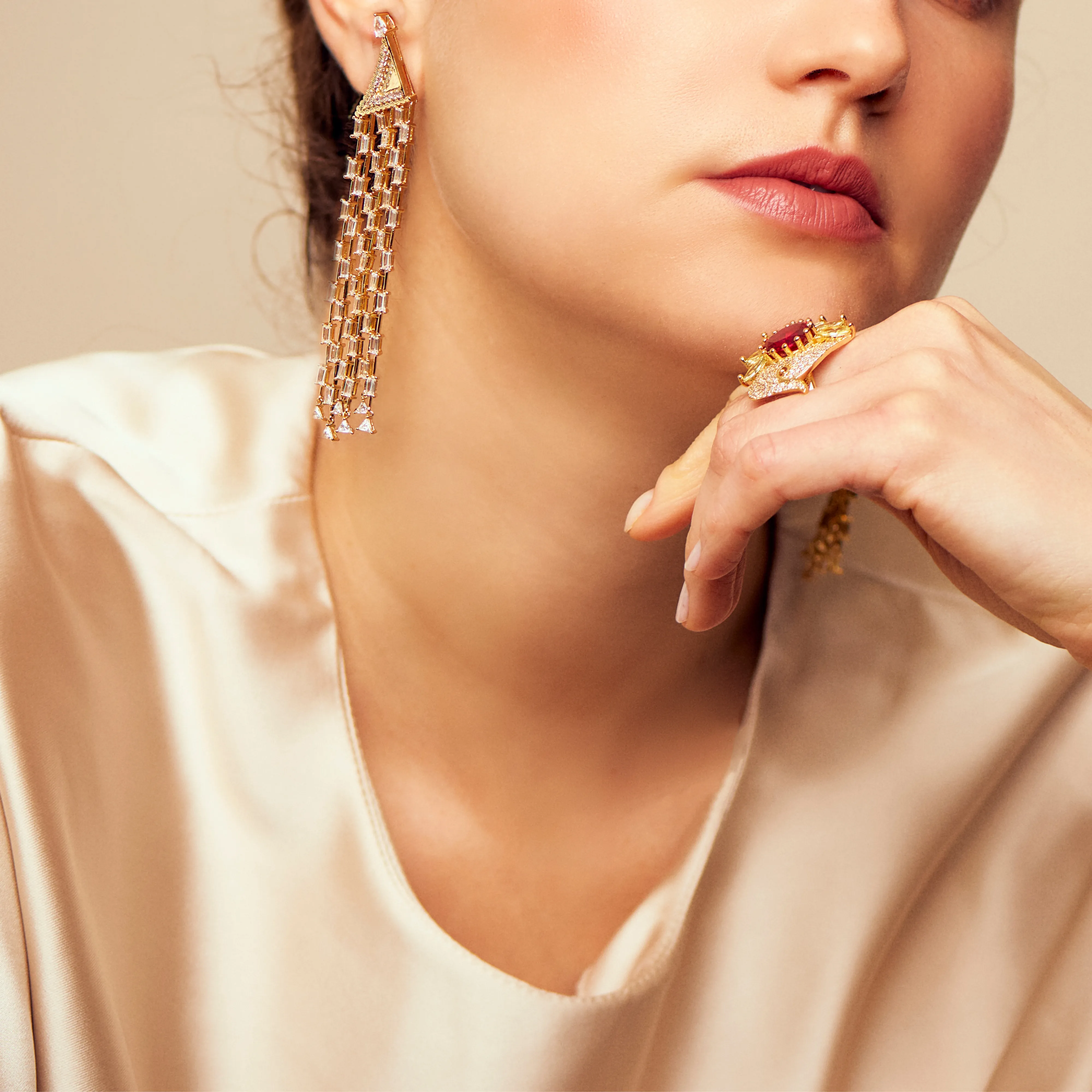 Temple Earrings
