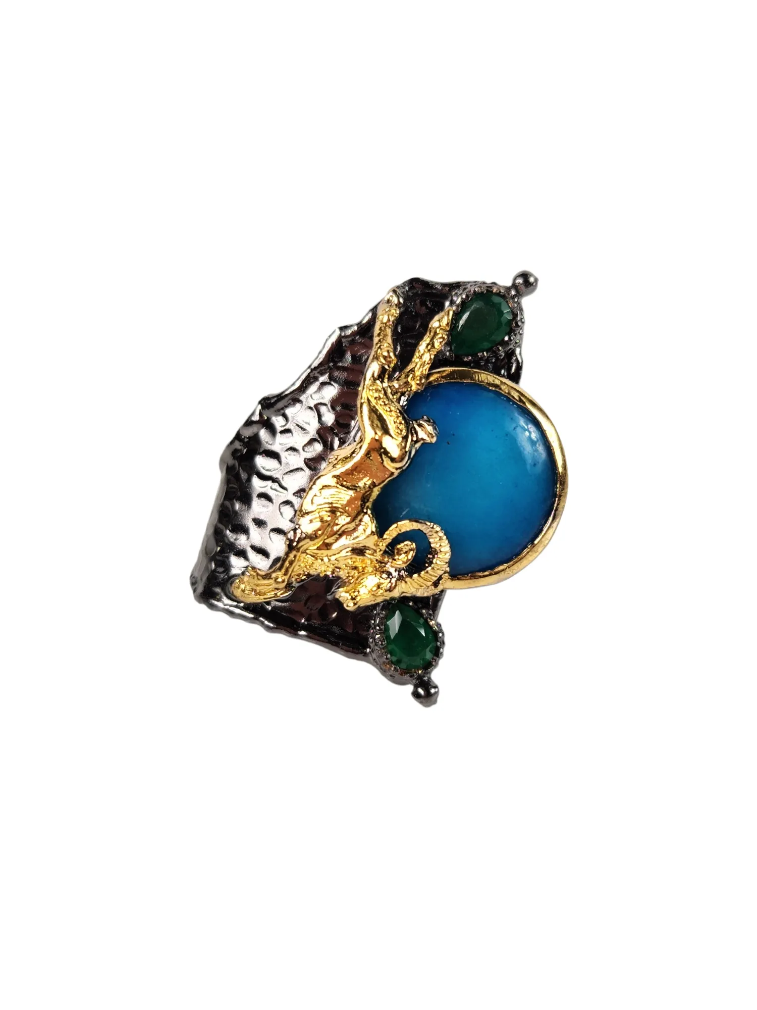 The Journie Wearable Art Agate Wrap Ring Collection