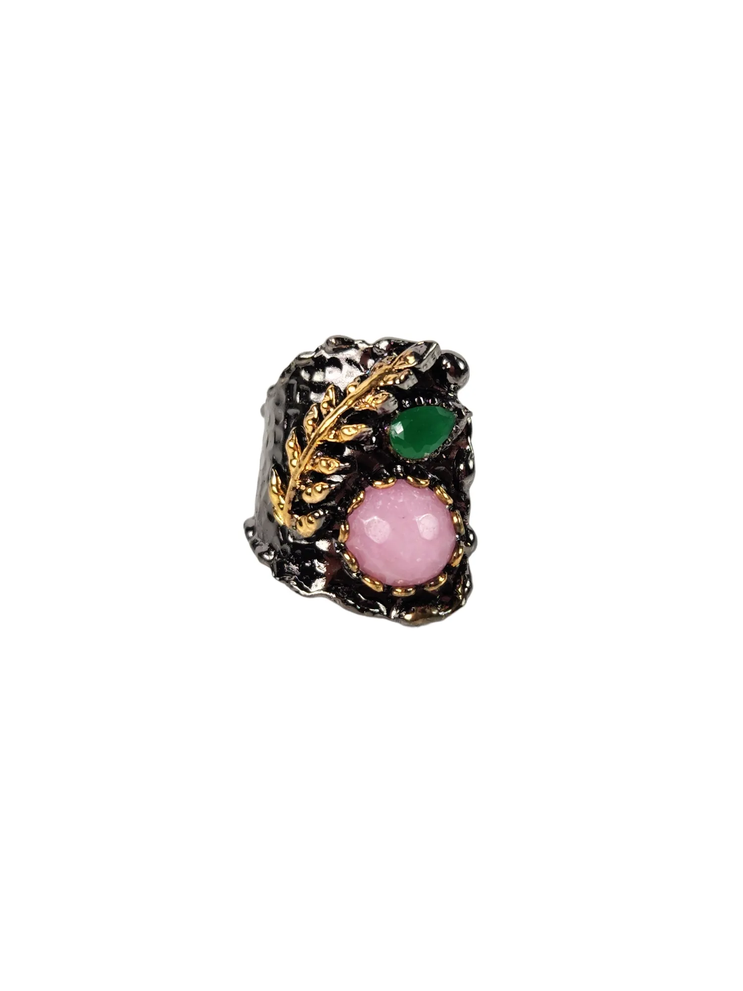 The Journie Wearable Art Agate Wrap Ring Collection