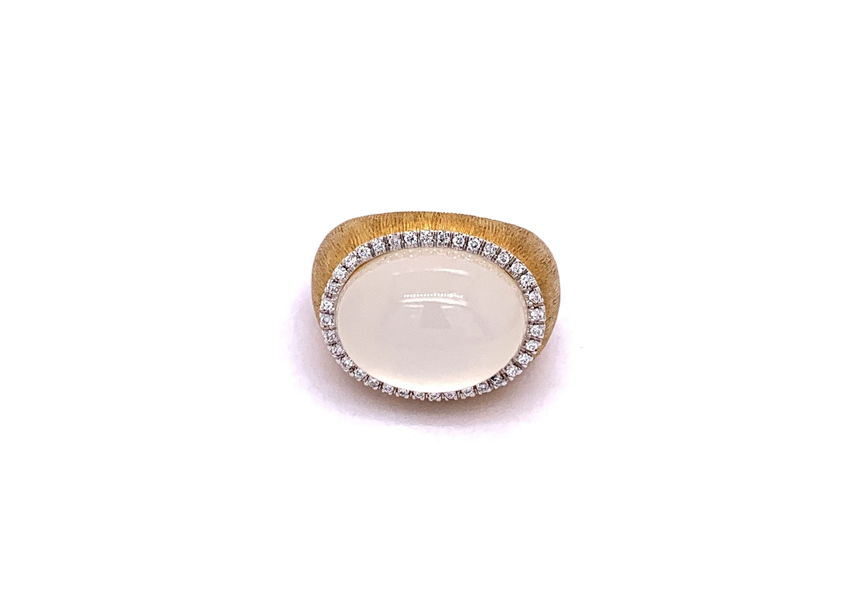 The Mazza Company Milky Quartz Ring