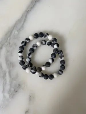 The Zebra beaded bracelet