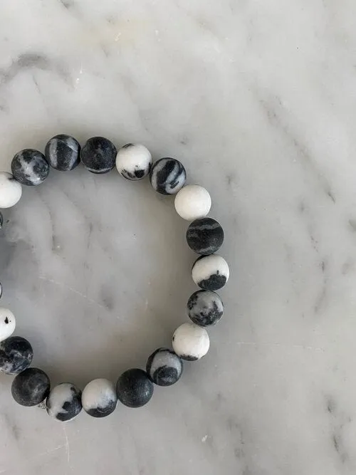 The Zebra beaded bracelet