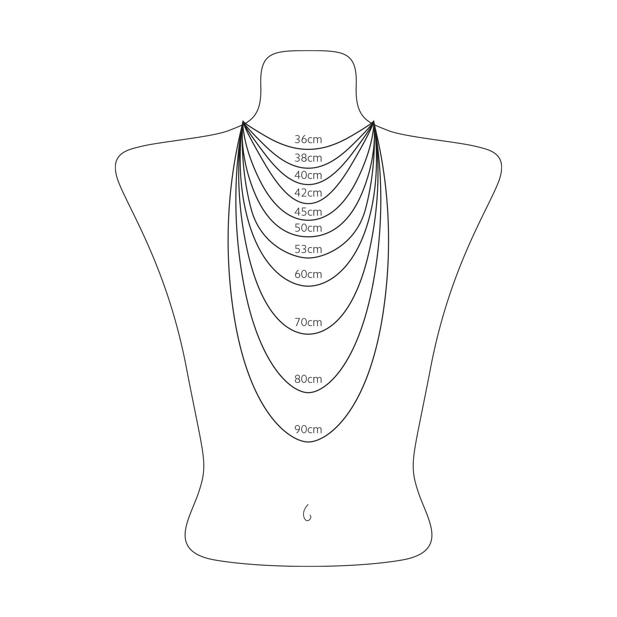 THOMAS SABO Necklace with letter pendant G and white zirconia - silver