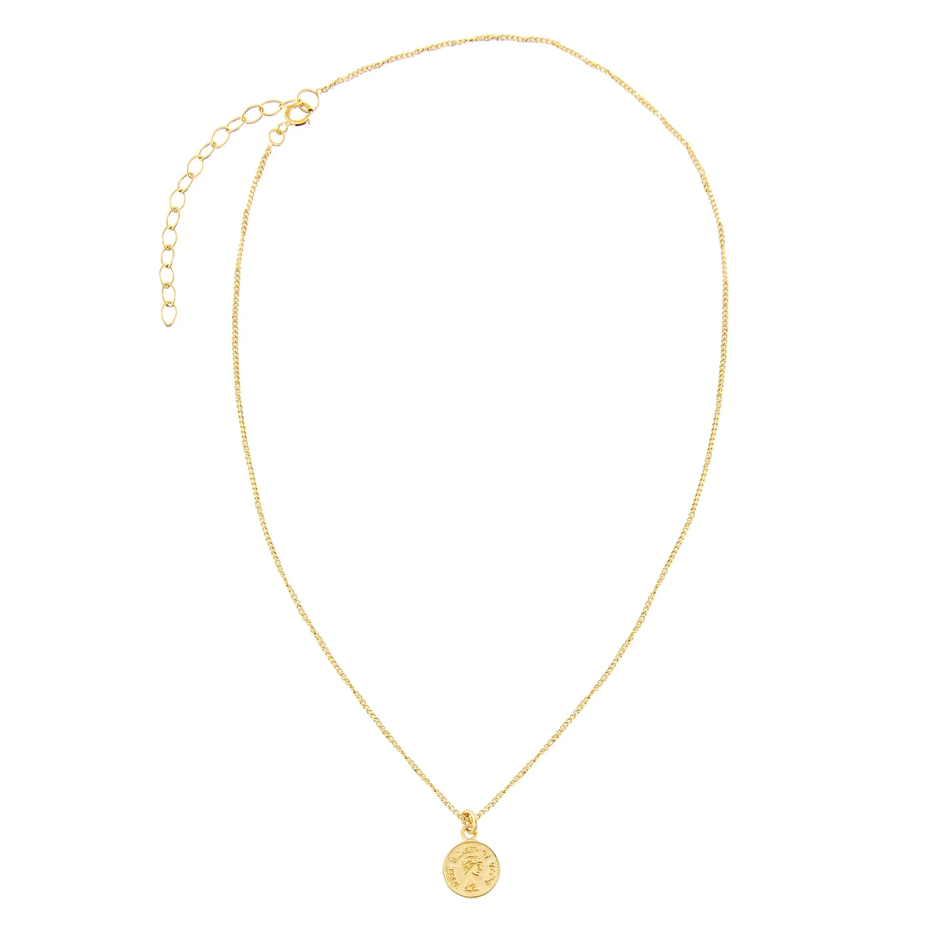 Tiny Coin Necklace
