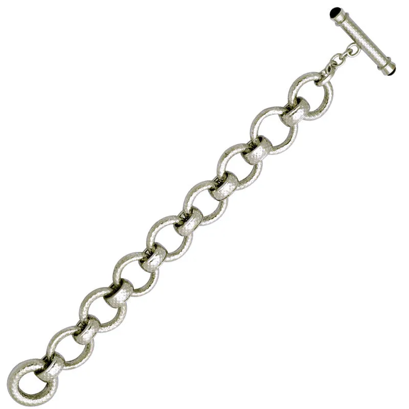 Toggle Bracelet-Iolite